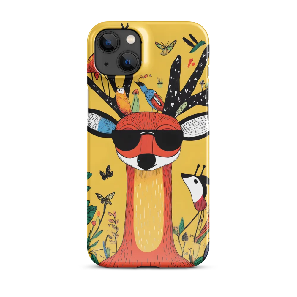 Playful Deer with Sunglasses