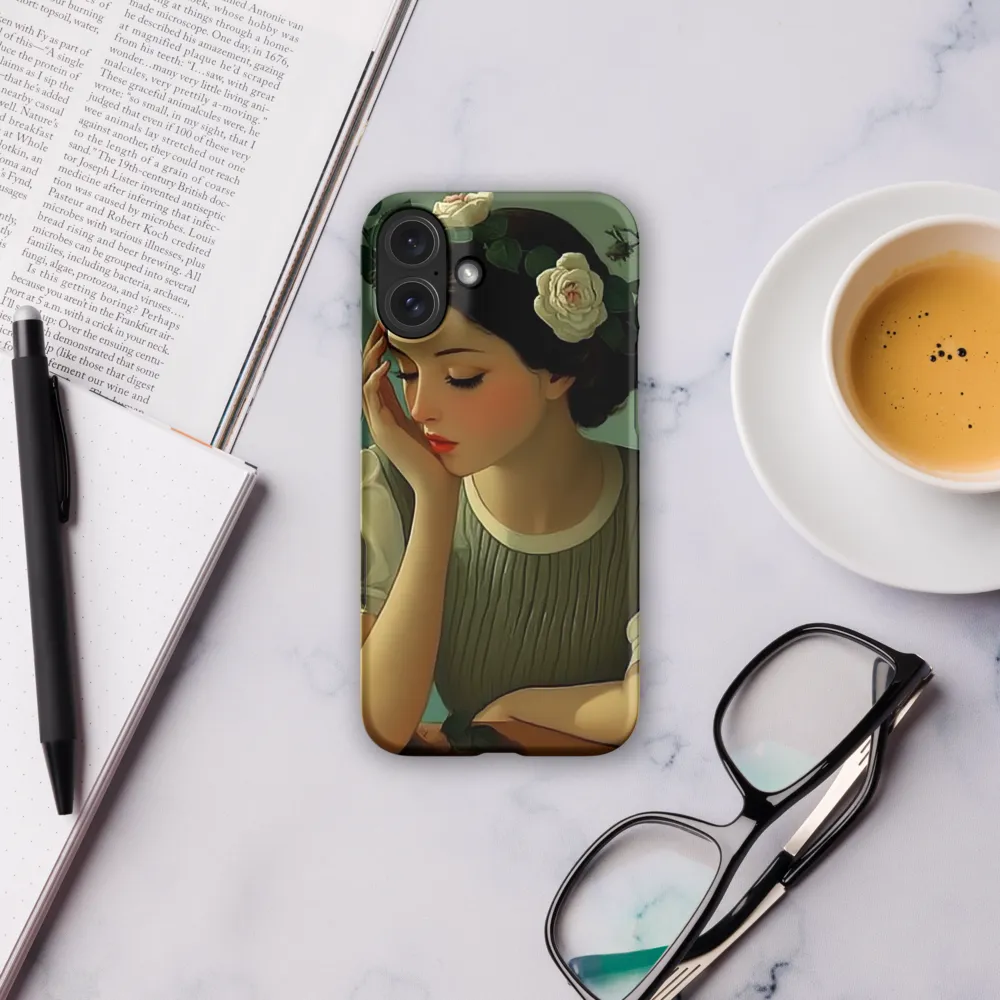 Whispers of Serenity | Phone Case |  16 Plus | Snap Case | Matte