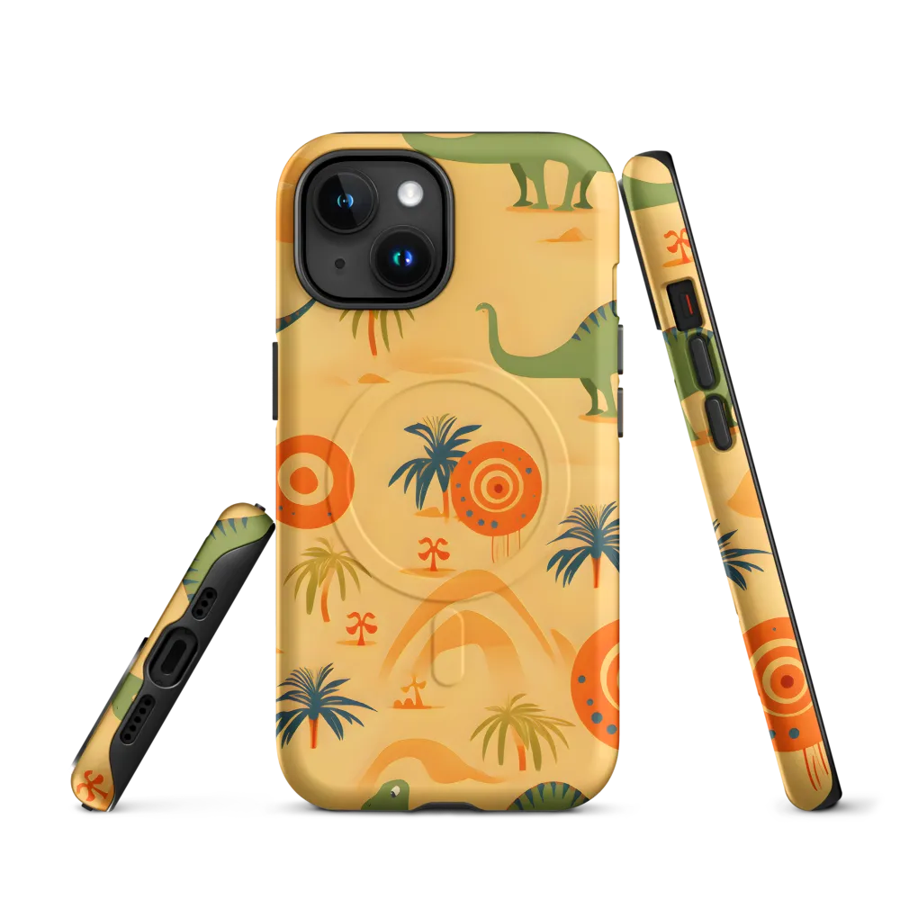 Prehistoric Playtime | Phone Case |  15 | MagSafe® Tough Case | Matte