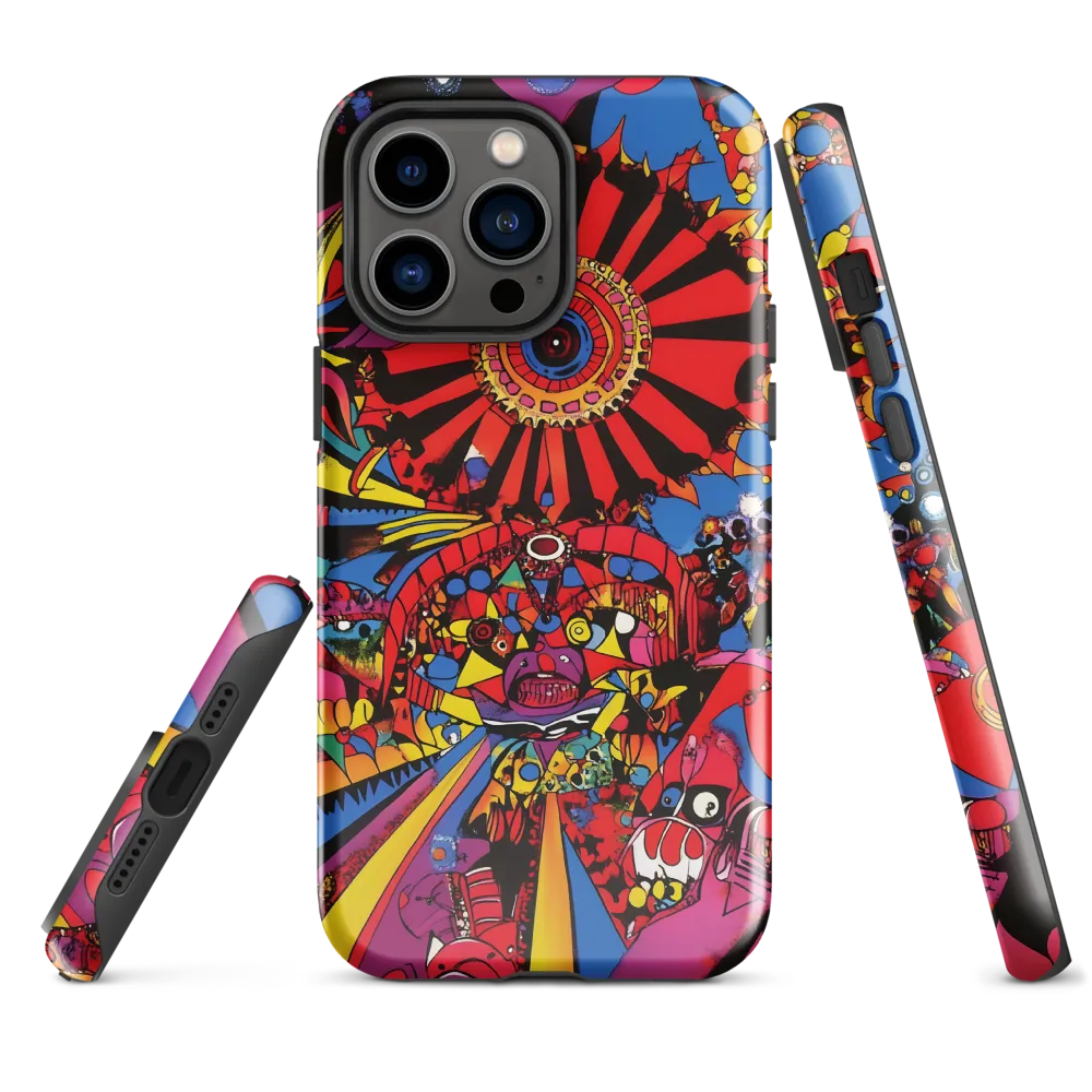 Cosmic Kaleidoscope | Phone Case |  14 Pro Max | Tough Case | Glossy