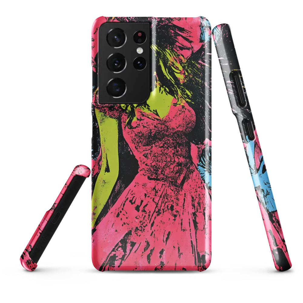 Mystical Angel in Neon Dreams
