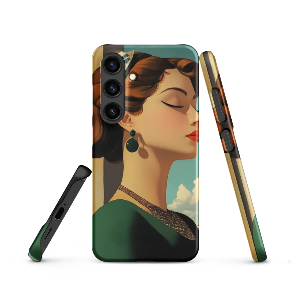 Elegance in Art Deco: A Portrait of Grace
