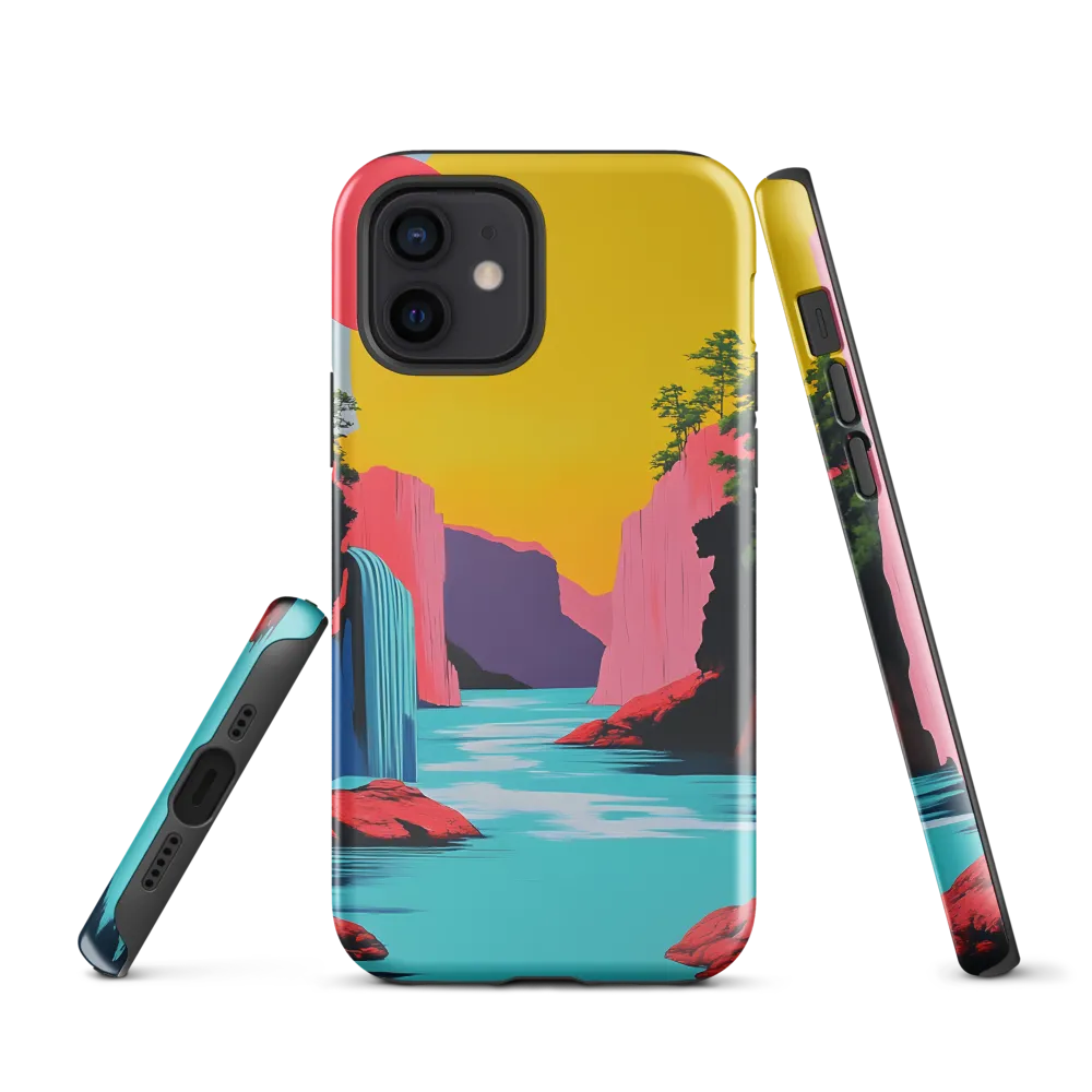 Dreamscape of Pink Cliffs and Turquoise Waters