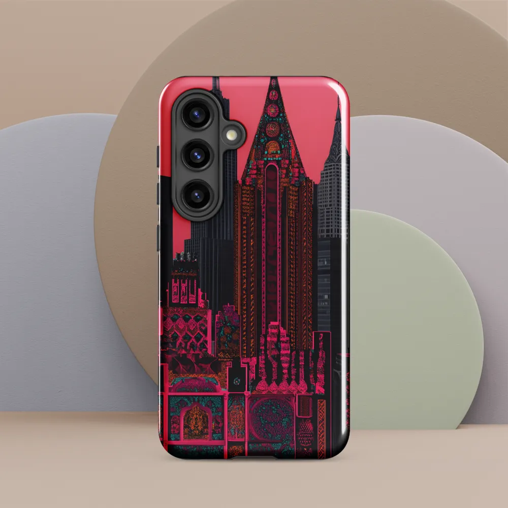 Urban Vibrance: A Digital Exploration of Skyscrapers