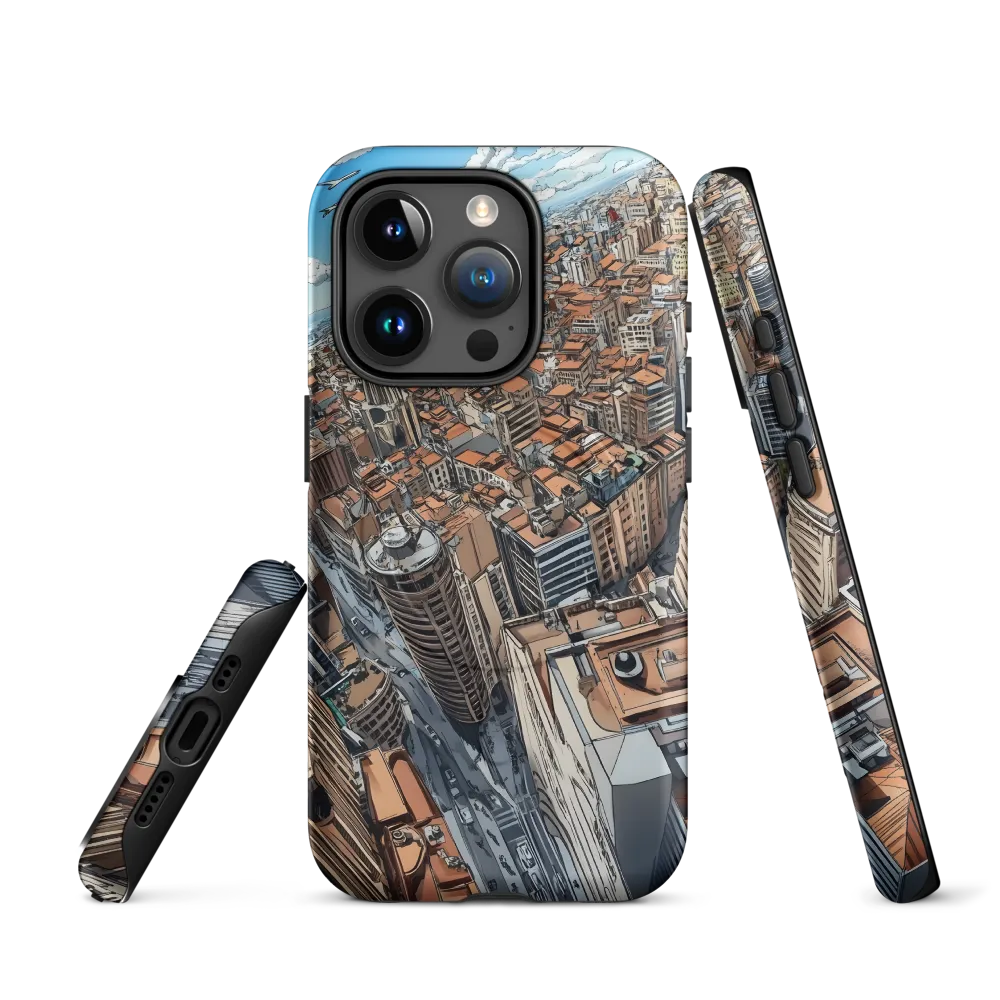Aerial Symphony of Urban Life