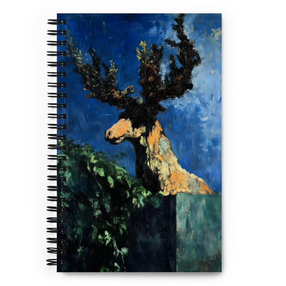 The Majestic Deer in Nature | Spiral Notebook