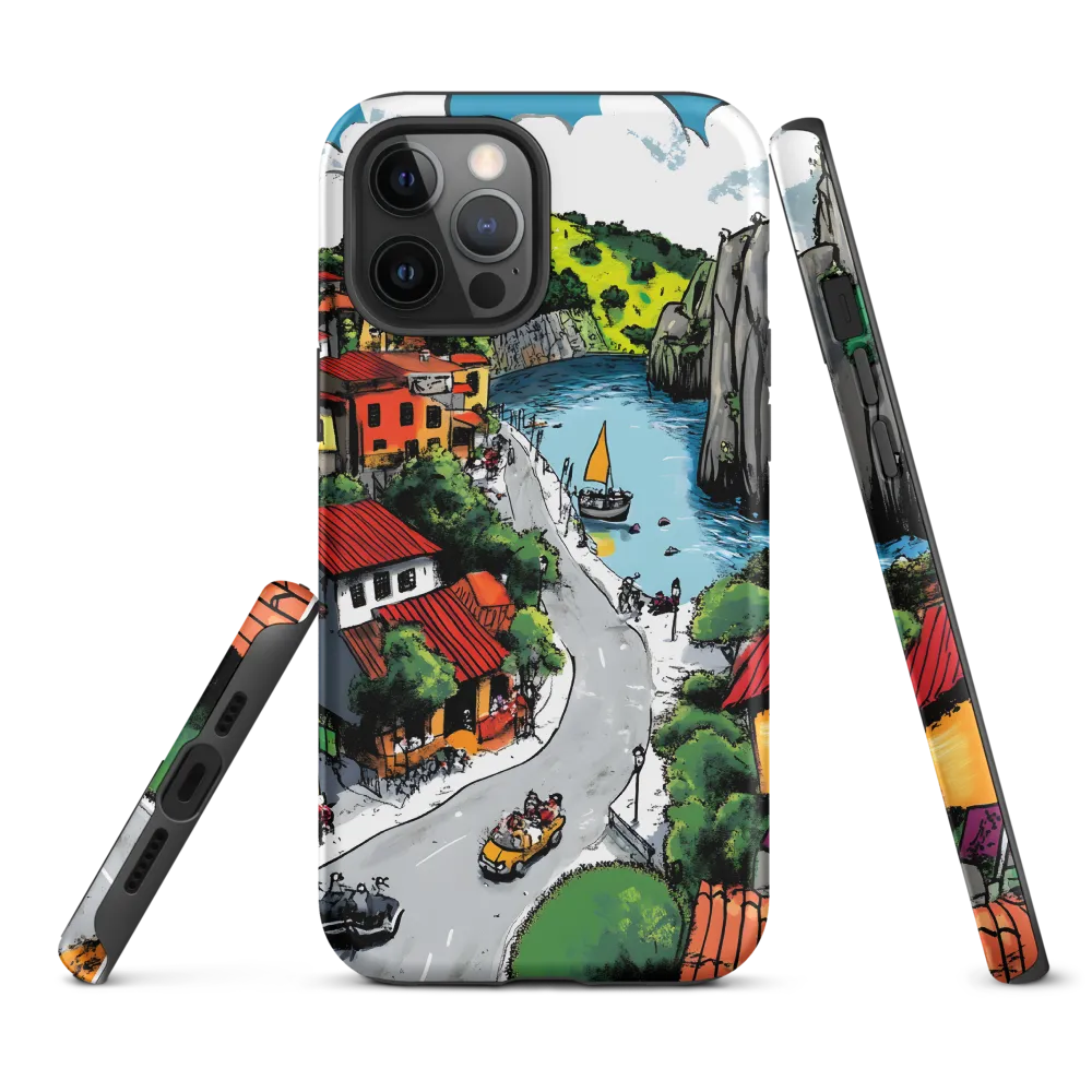 Whimsical Village by the Water