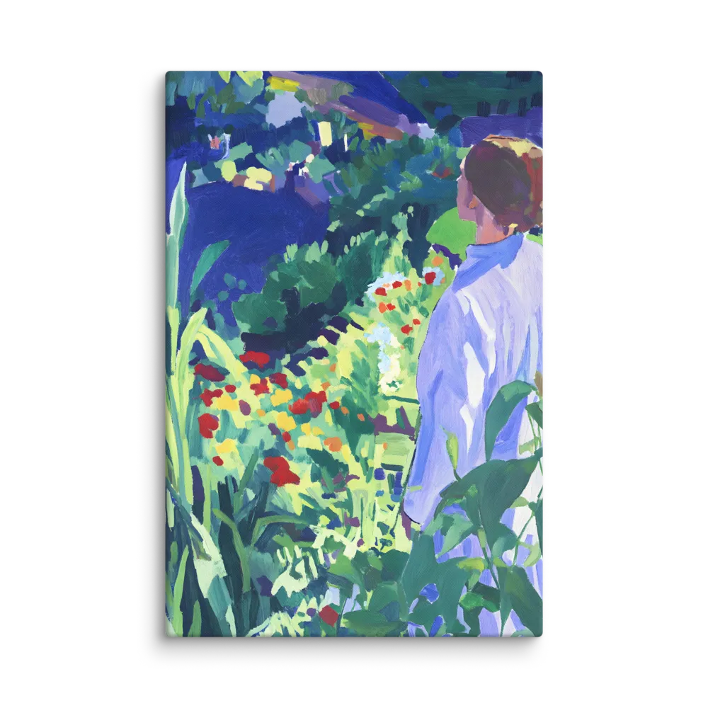 A Moment in the Garden | Canvas | 32″×48″