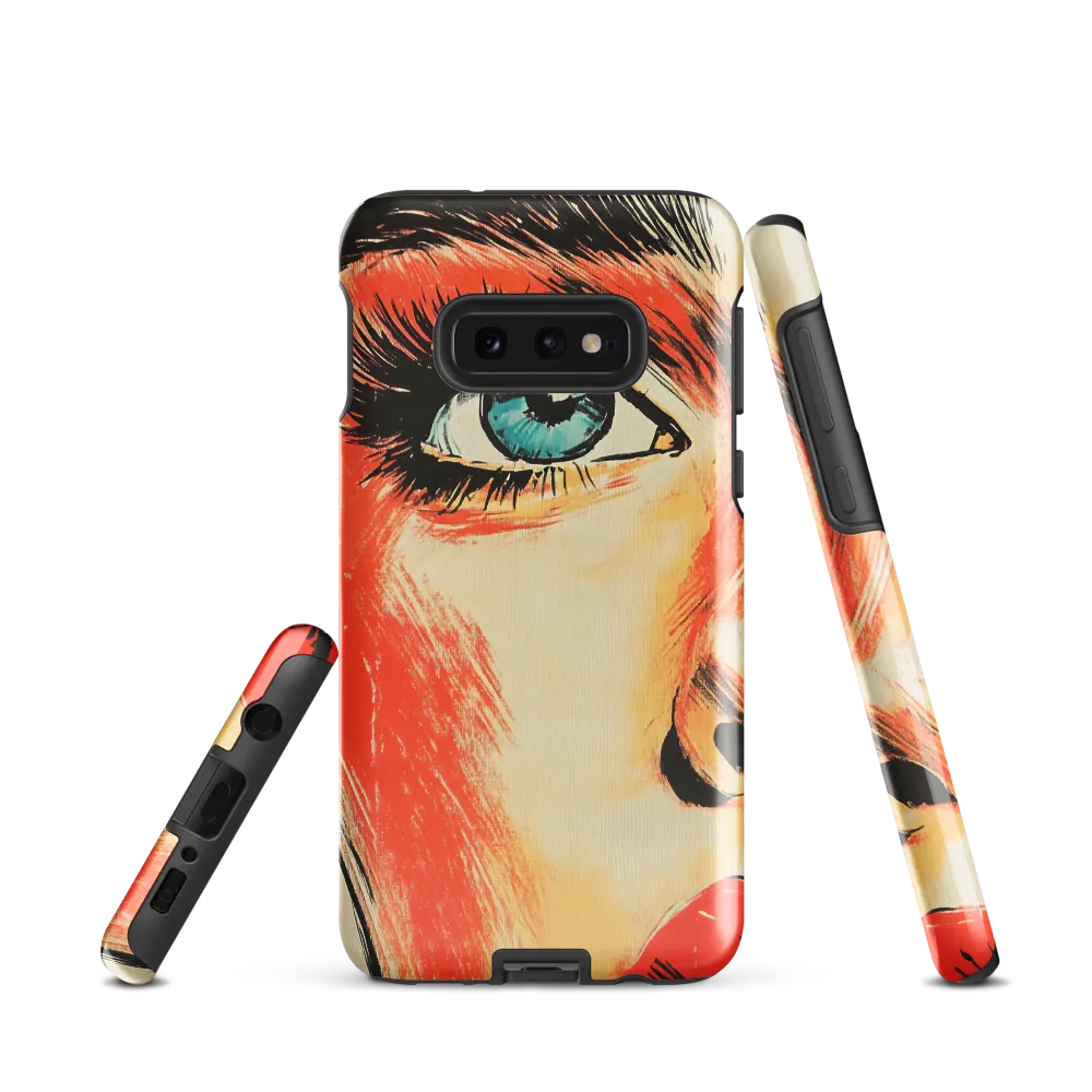 Intense Gaze: A Pop Art Portrait