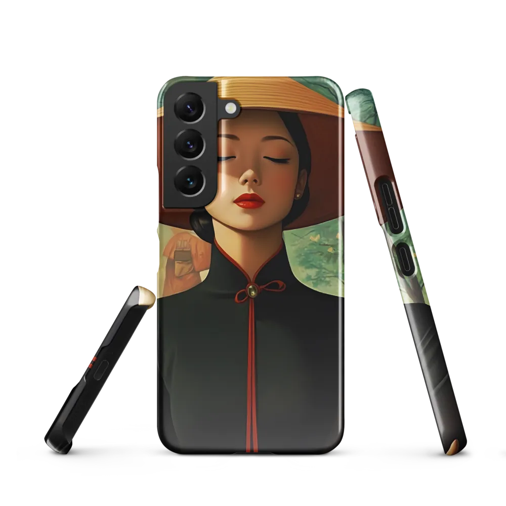 Elegance in Tranquility | Phone Case |  S22 | Snap Case | Glossy
