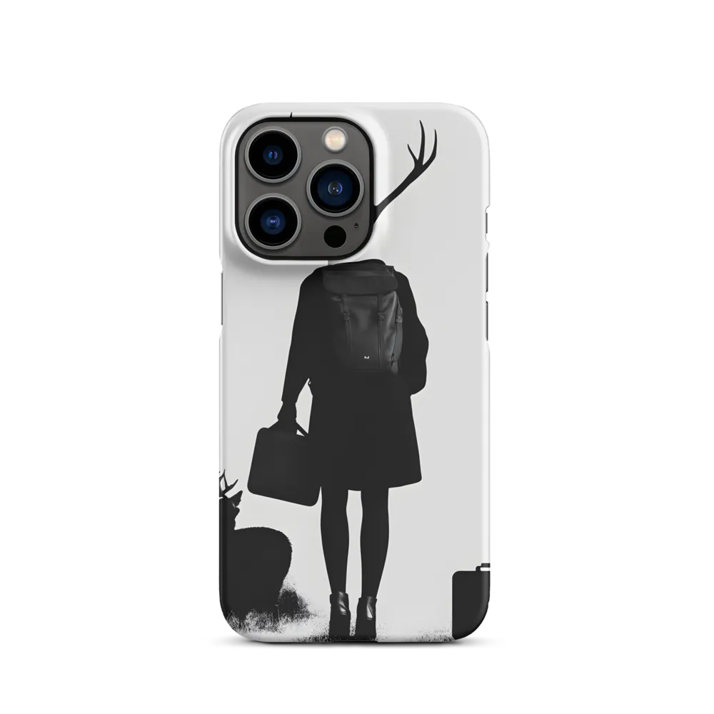 Antlered Reflections | Phone Case |  13 Pro | Snap Case | Matte