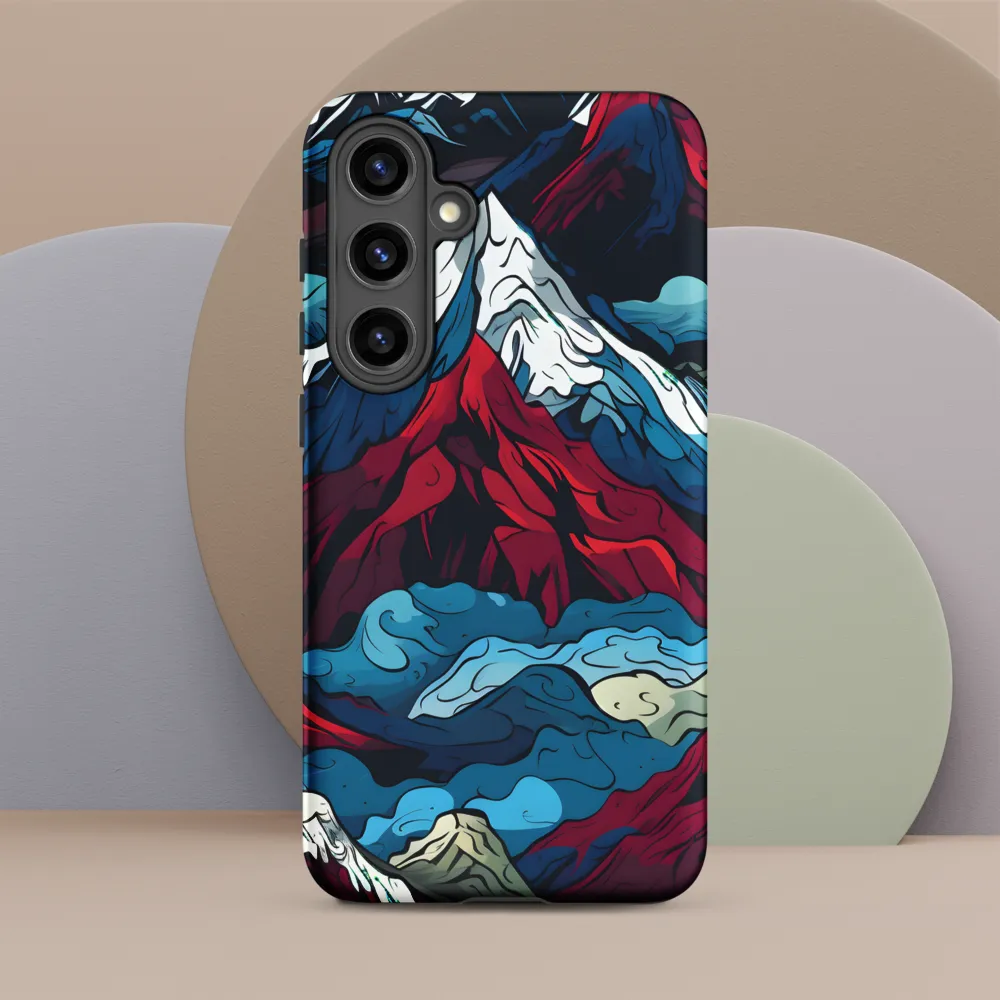 Mountain Majesty: An Abstract Voyage