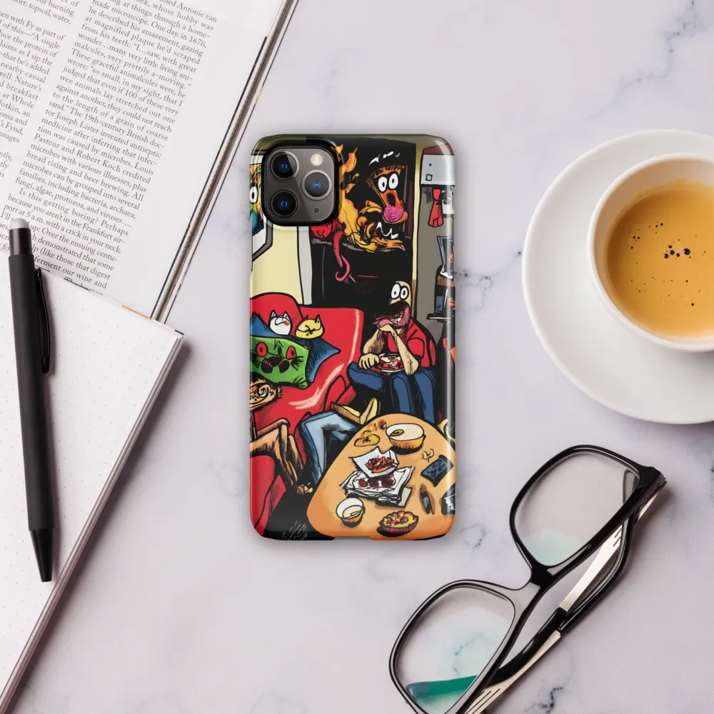 Whimsical Gathering in a Colorful Realm | Phone Case |  11 Pro Max | Snap Case | Glossy