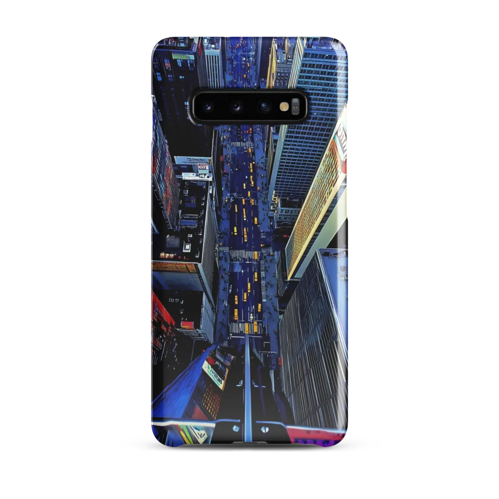 Urban Energies: Aerial View of the City | Phone Case |  S10 Plus | Snap Case | Glossy