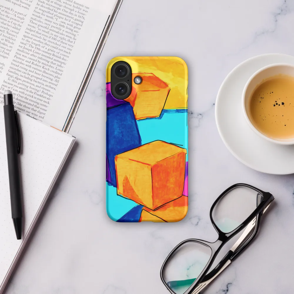 Playful Cubes in Vibrant Harmony