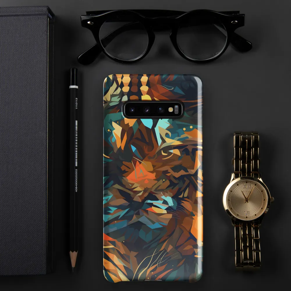 Wild Symphony: Abstract Tigers