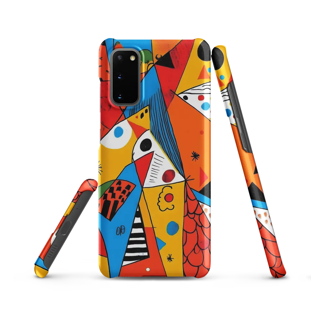 Geometric Playground: A Colorful Journey Through Abstract Landscapes