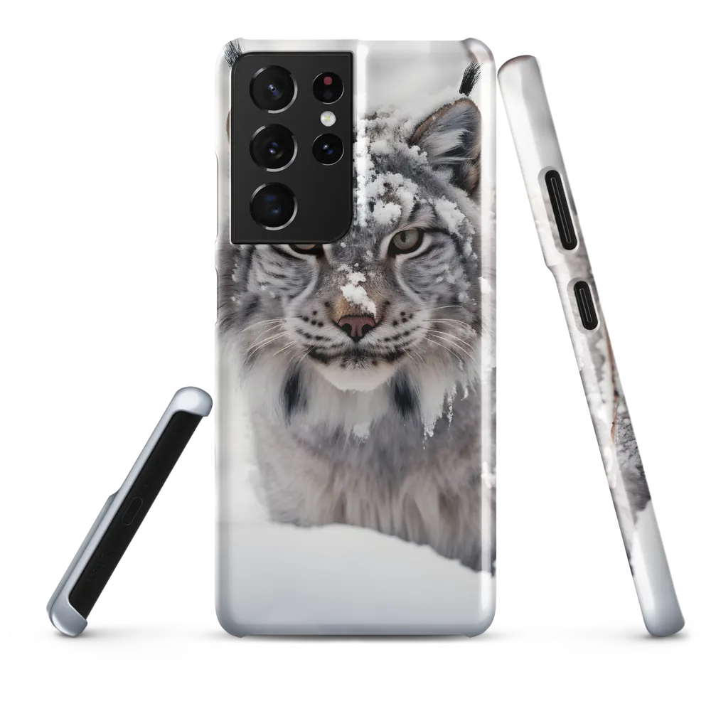 Whispers of Winter: The Lynx in Snow