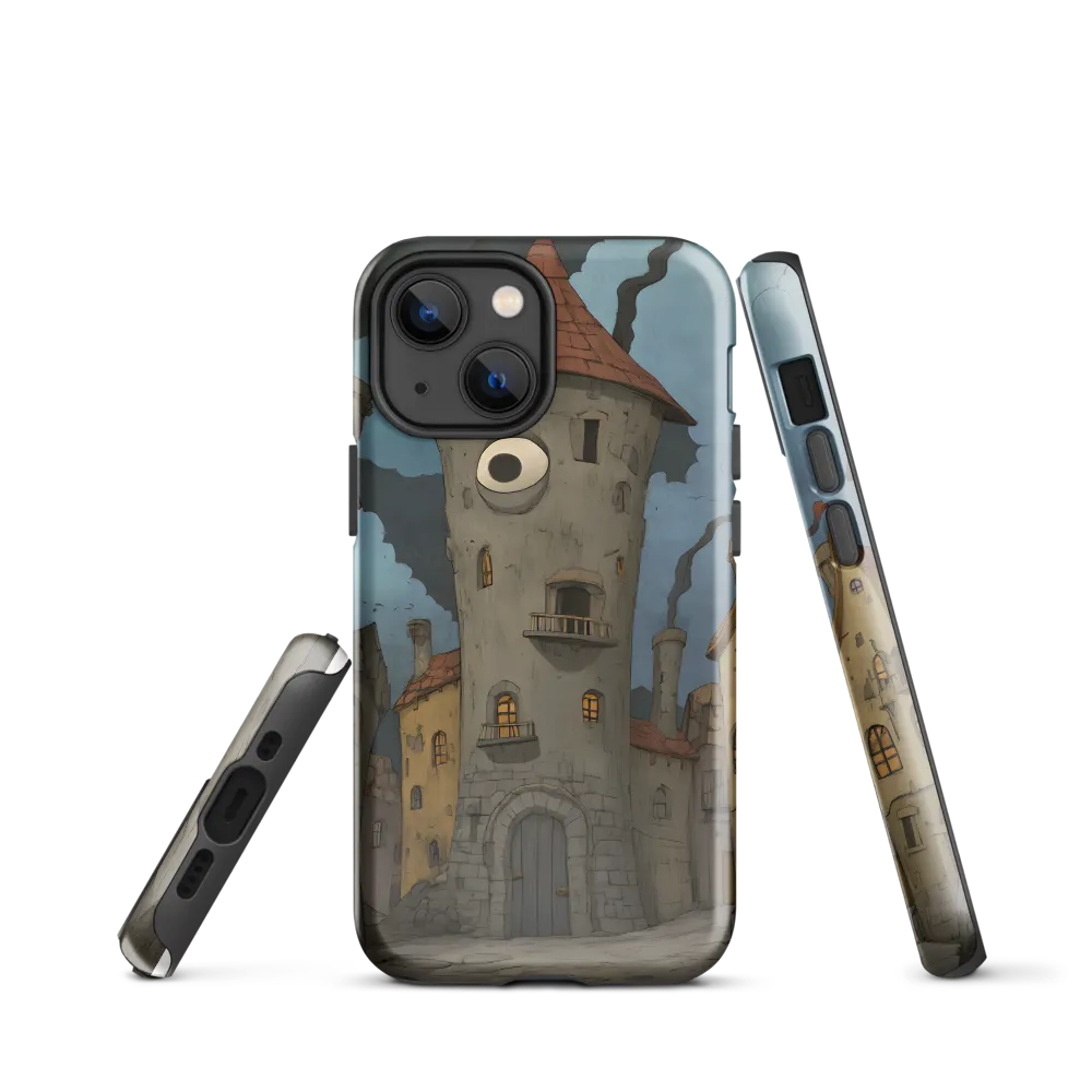 The Enigmatic Watchtower | Phone Case |  13 mini | Tough Case | Glossy