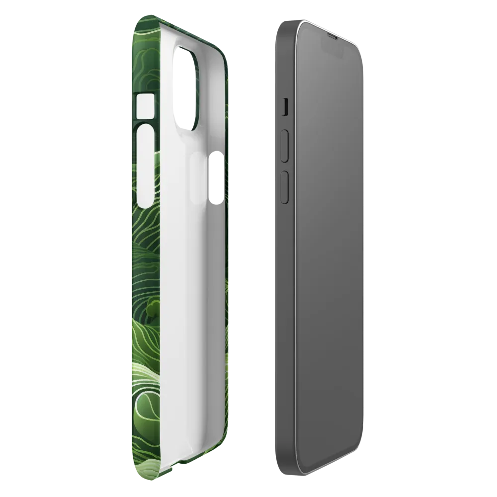 Whispers of Green Hills | Phone Case |  14 Plus | Snap Case | Matte