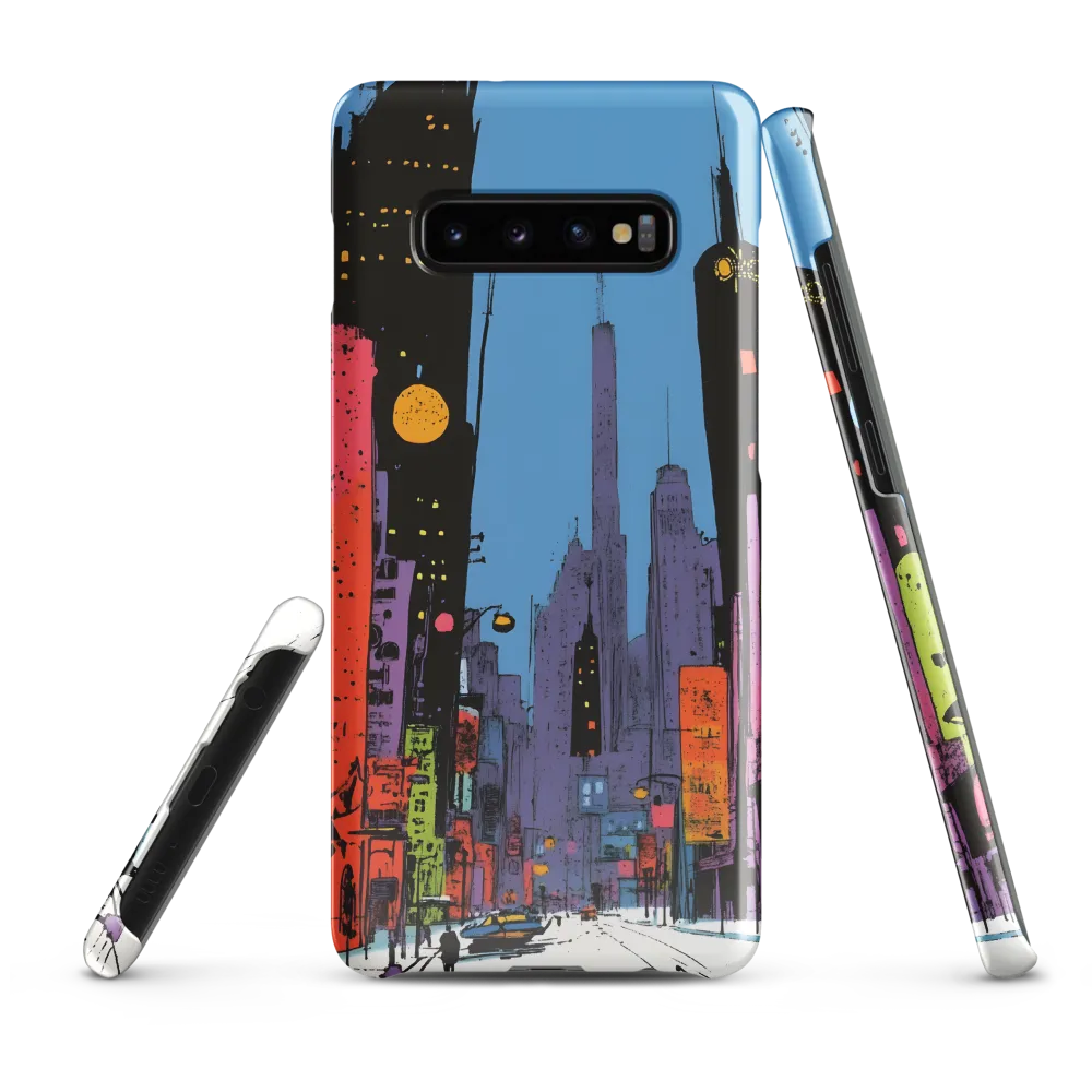 Neon City Dreams | Phone Case |  S10 Plus | Snap Case | Glossy