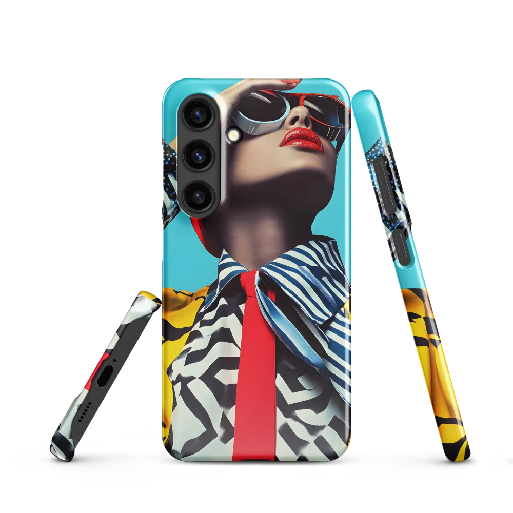 Chic Confidence in Bold Patterns
