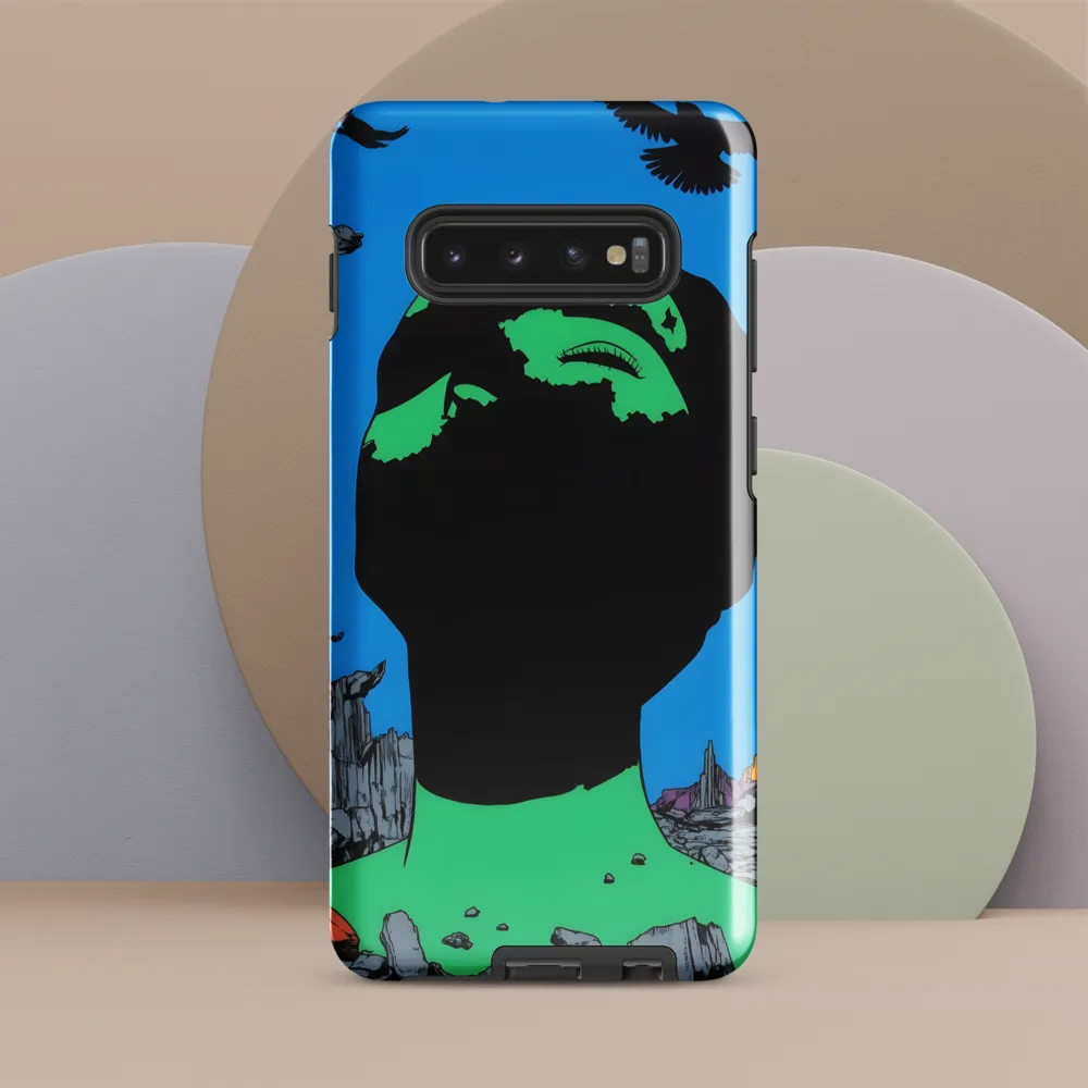 Echoes of Existence | Phone Case |  S10 Plus | Tough Case | Glossy