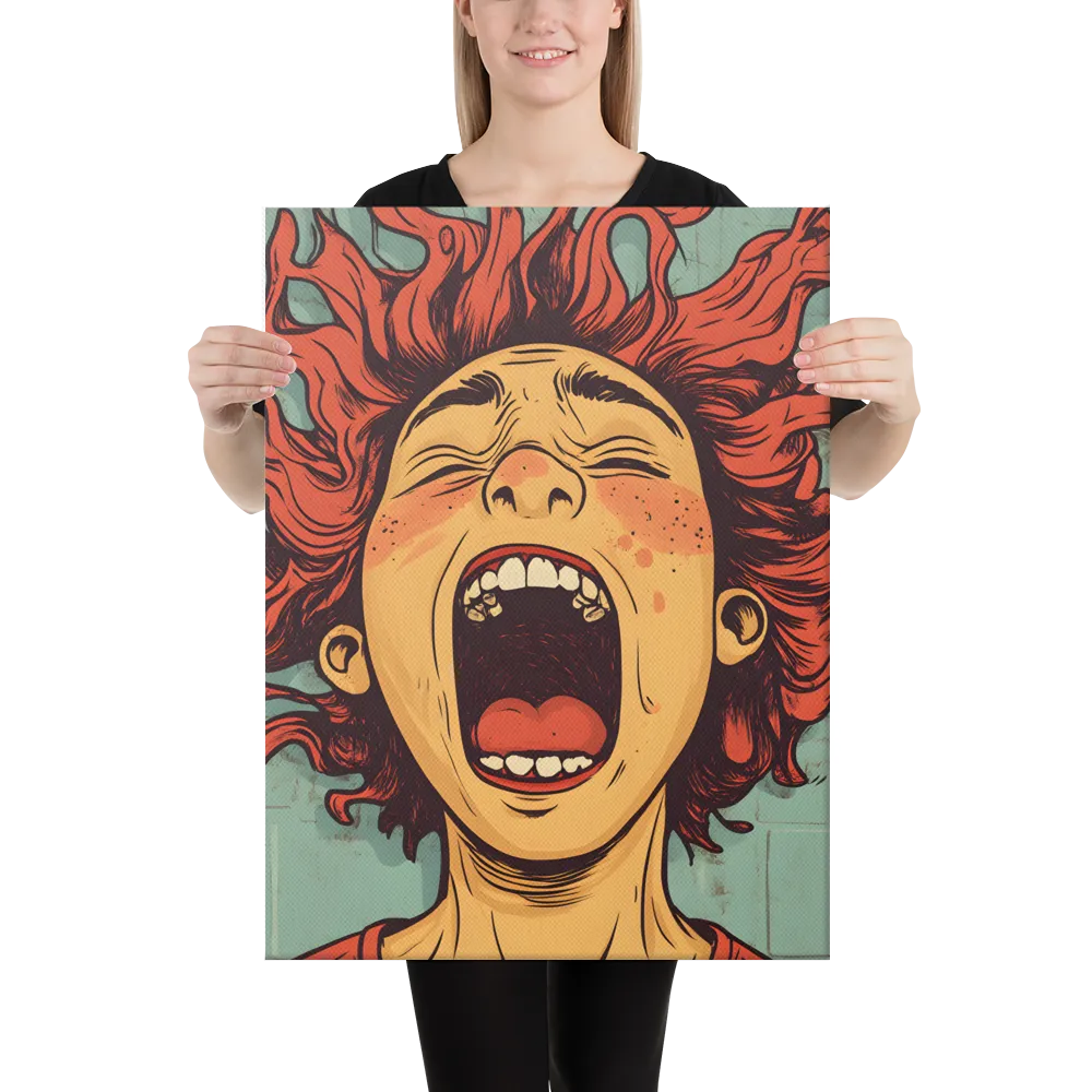 Fury Unleashed | Canvas | 18″×24″