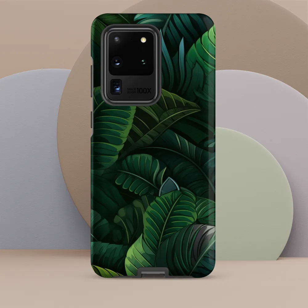 Lush Canopy: A Tropical Foliage Study