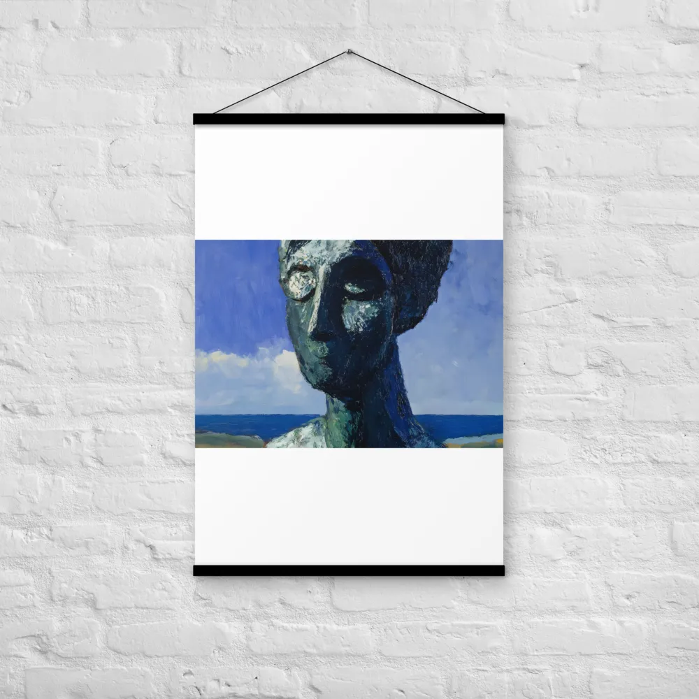 Silent Contemplation | Poster With Black Wood Hanger | 24″×36″