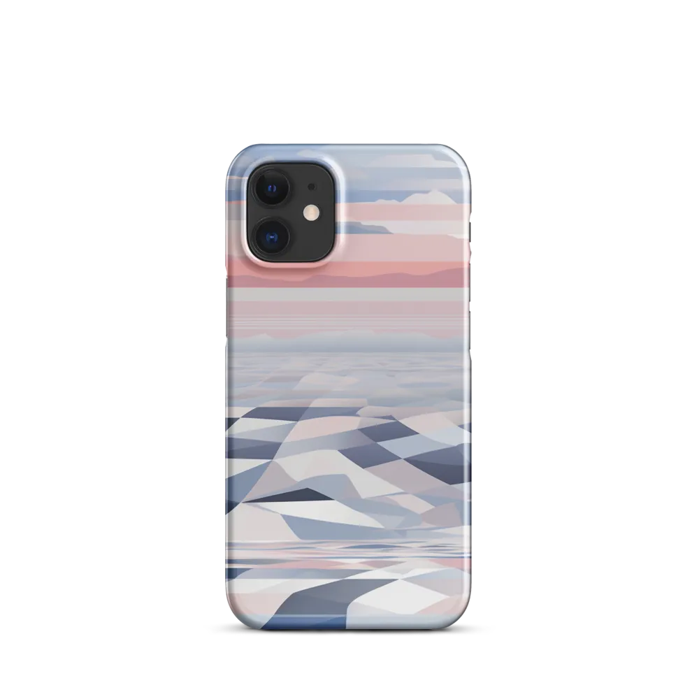 Serenity in Abstraction | Phone Case |  12 Mini | Snap Case | Glossy