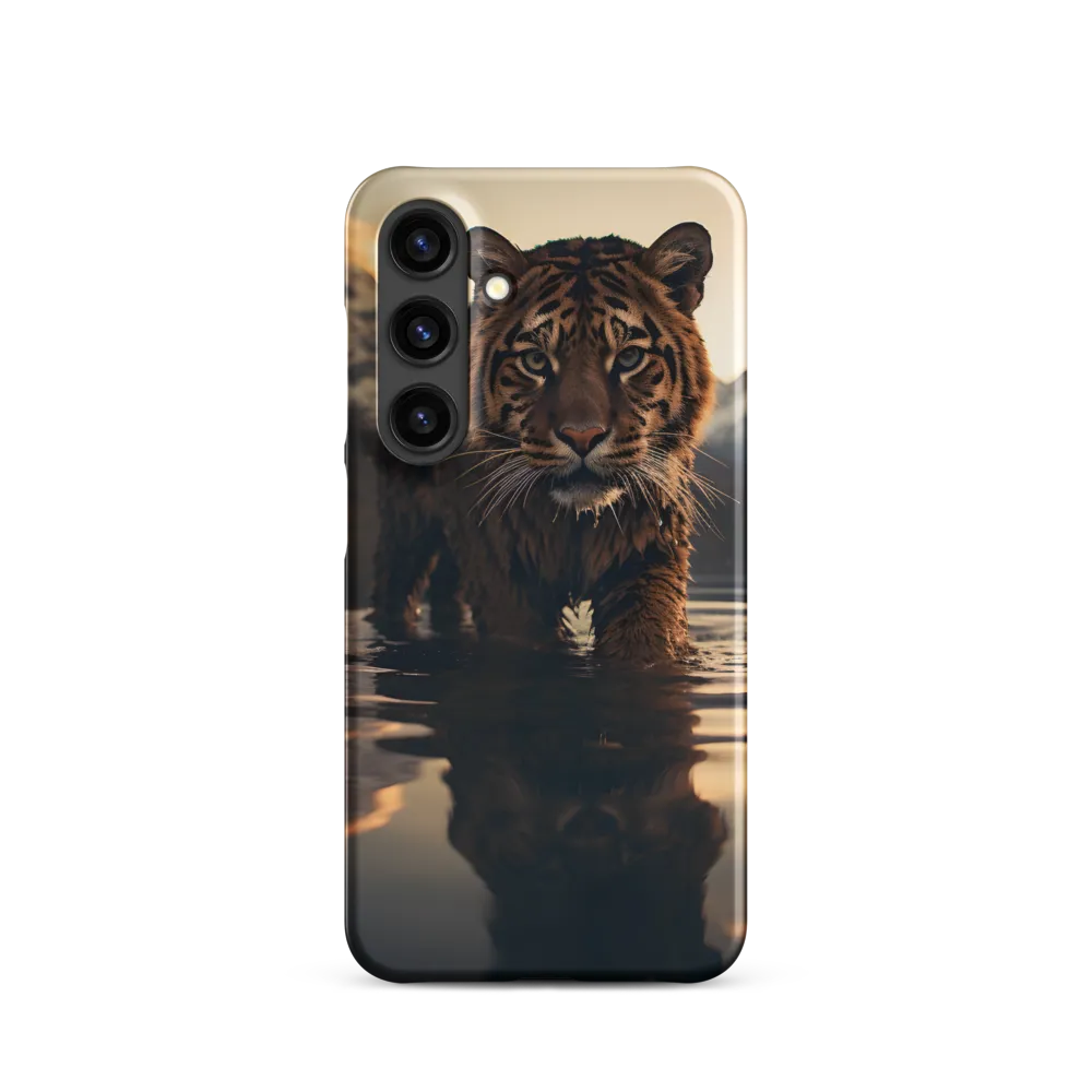 Majestic Reflection: The Tiger's Domain
