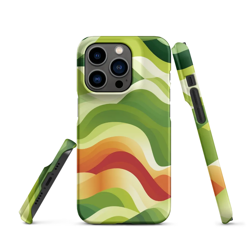 Waves of Nature | Phone Case |  14 Pro | Snap Case | Matte