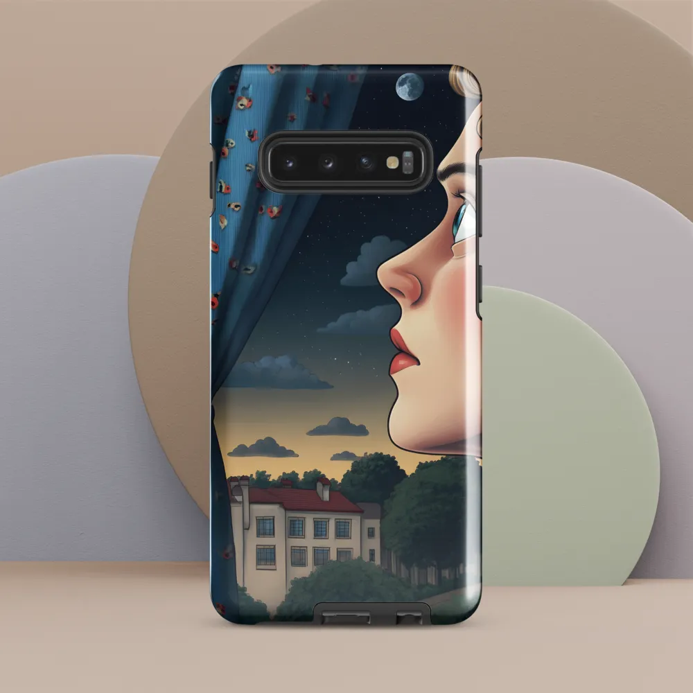 Gaze of Serenity | Phone Case |  S10 Plus | Tough Case | Glossy