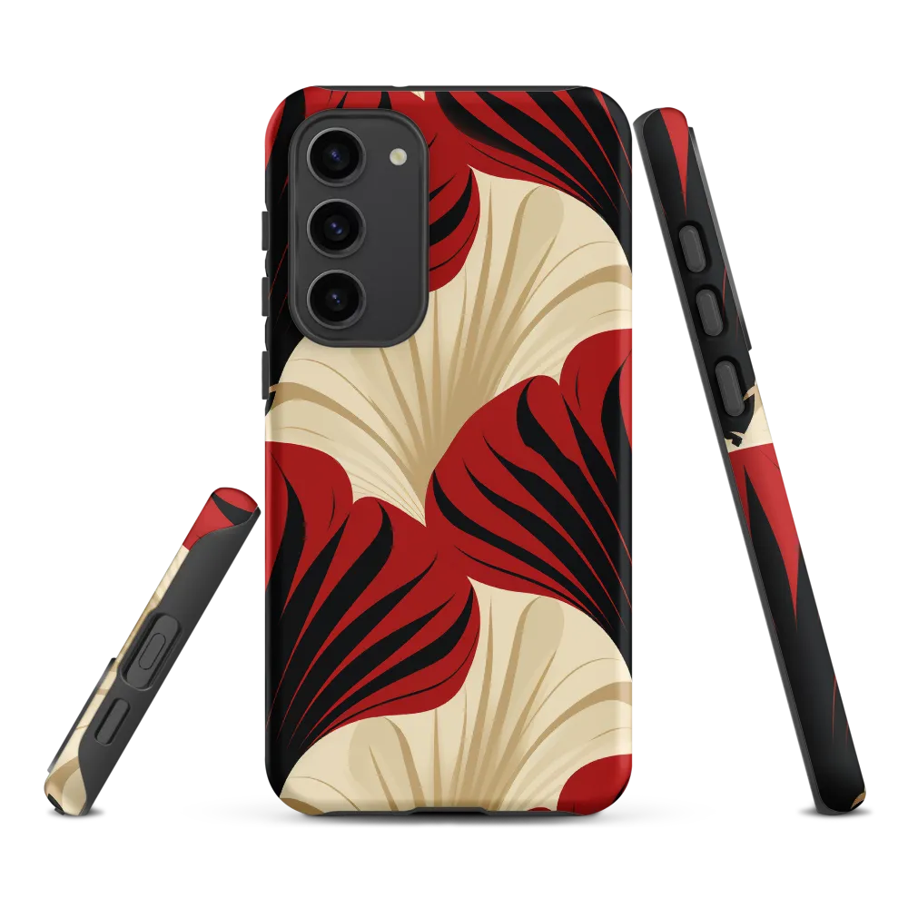 Elegance in Bloom: An Art Deco Floral Reverie