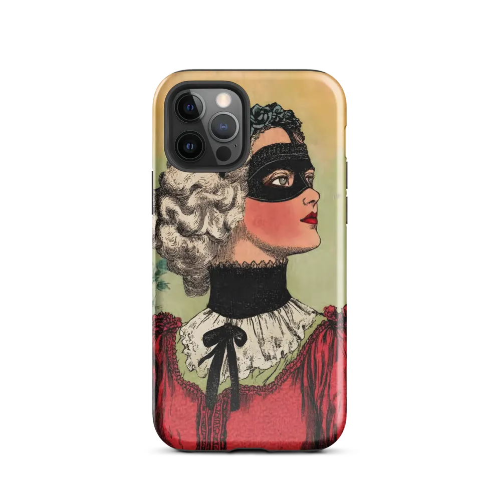 Masked Elegance | Phone Case |  12 Pro | Tough Case | Glossy