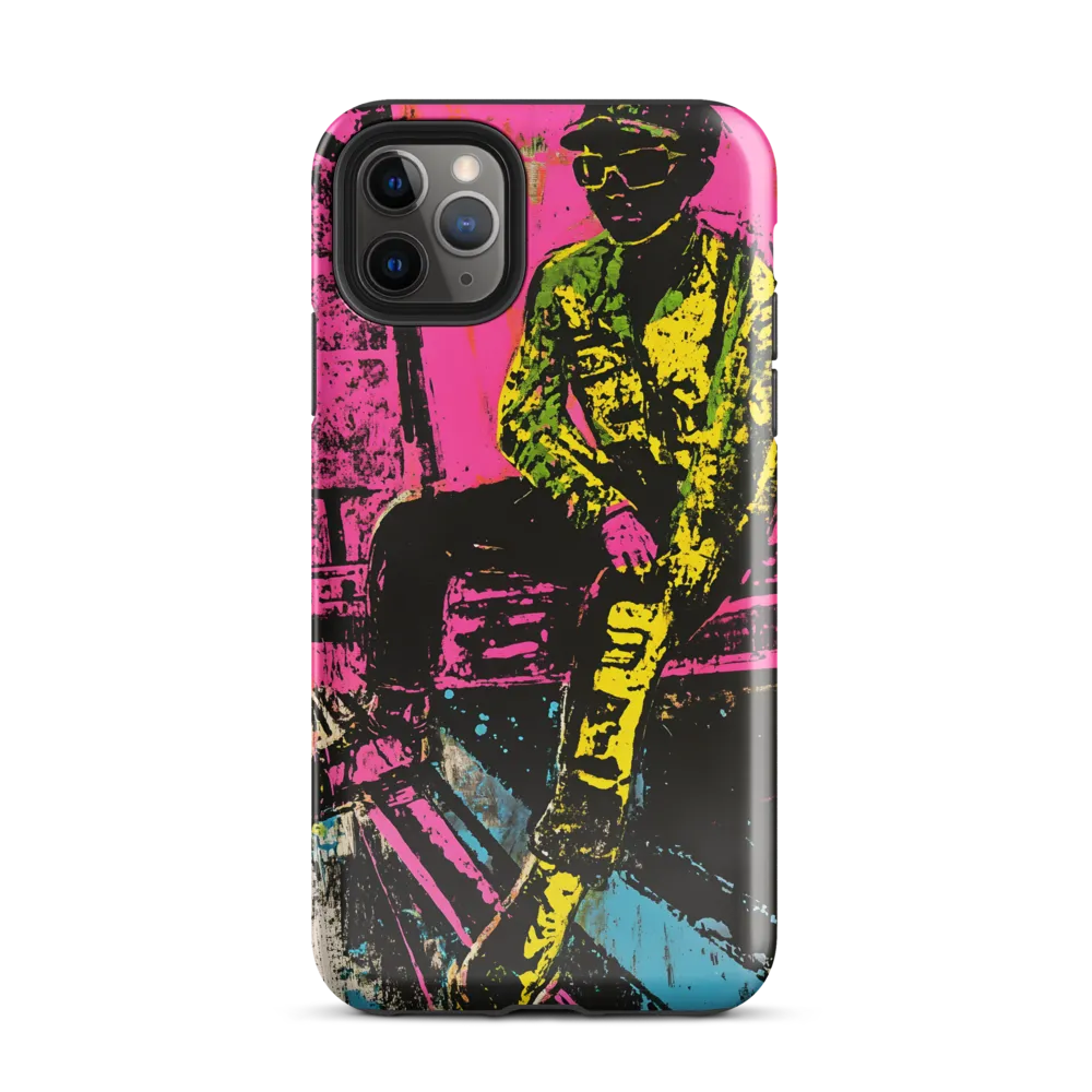 Neon Reflections | Phone Case |  11 Pro Max | Tough Case | Glossy