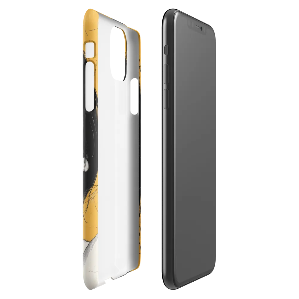 Serenity in Lines | Phone Case |  11 Pro Max | Snap Case | Glossy