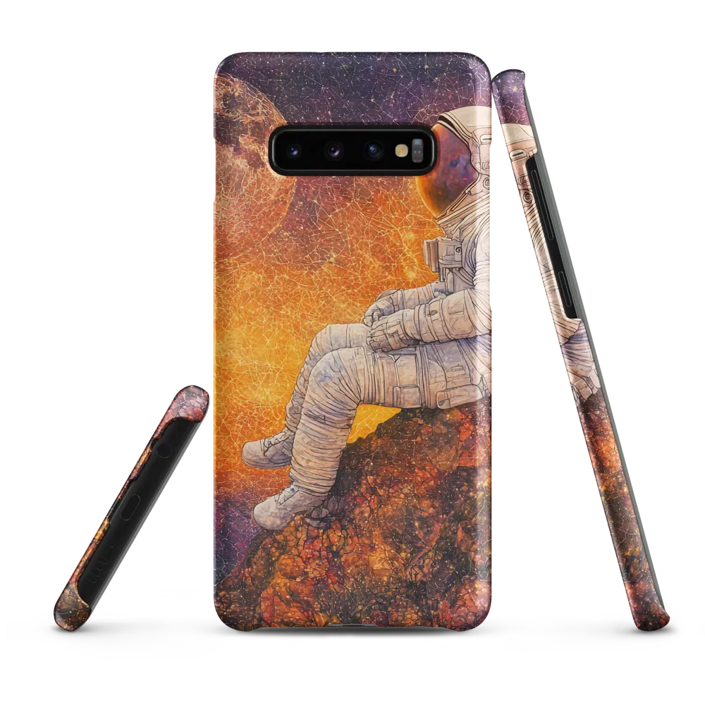 Cosmic Contemplation | Phone Case |  S10 Plus | Snap Case | Matte
