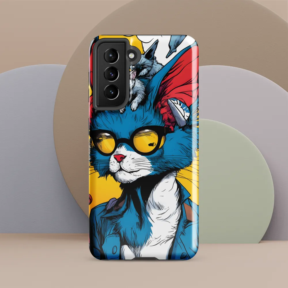Whimsical Feline Coolness