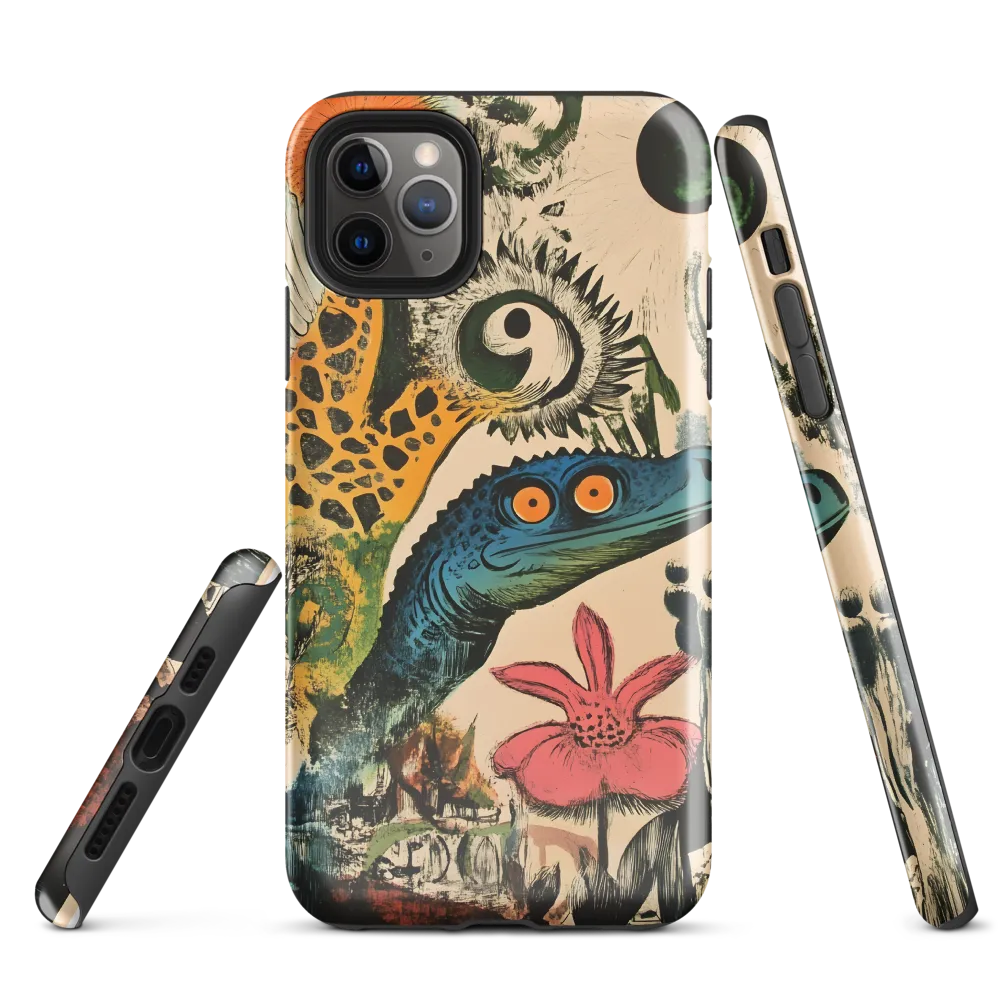 Whimsical Creature Encounter | Phone Case |  11 Pro Max | Tough Case | Glossy