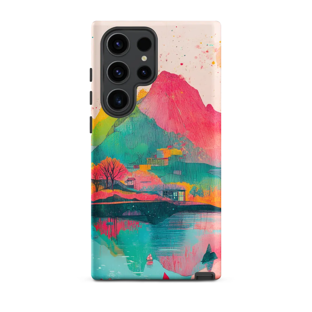 Vibrant Serenity: A Surreal Landscape