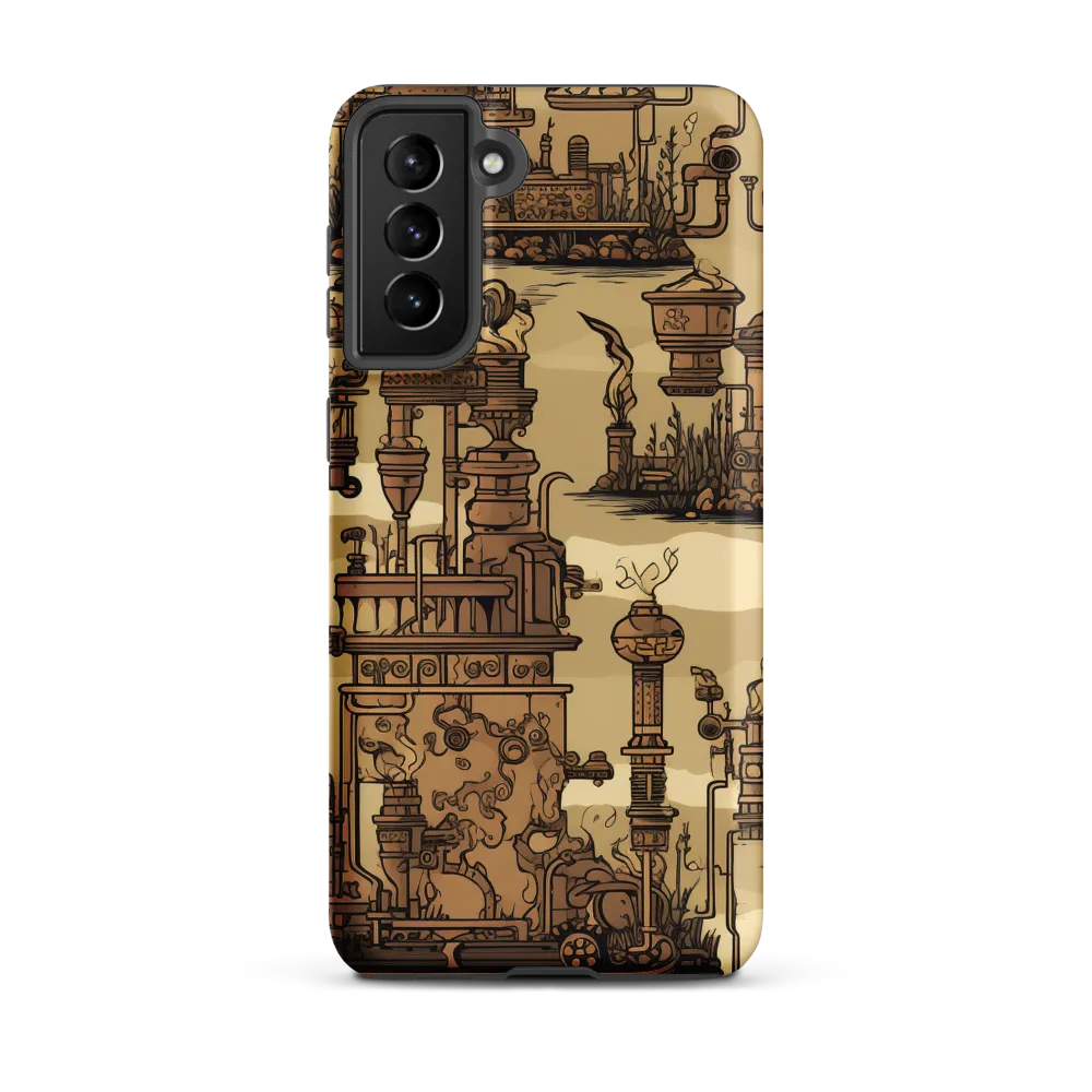 Whimsical Industrial Landscape