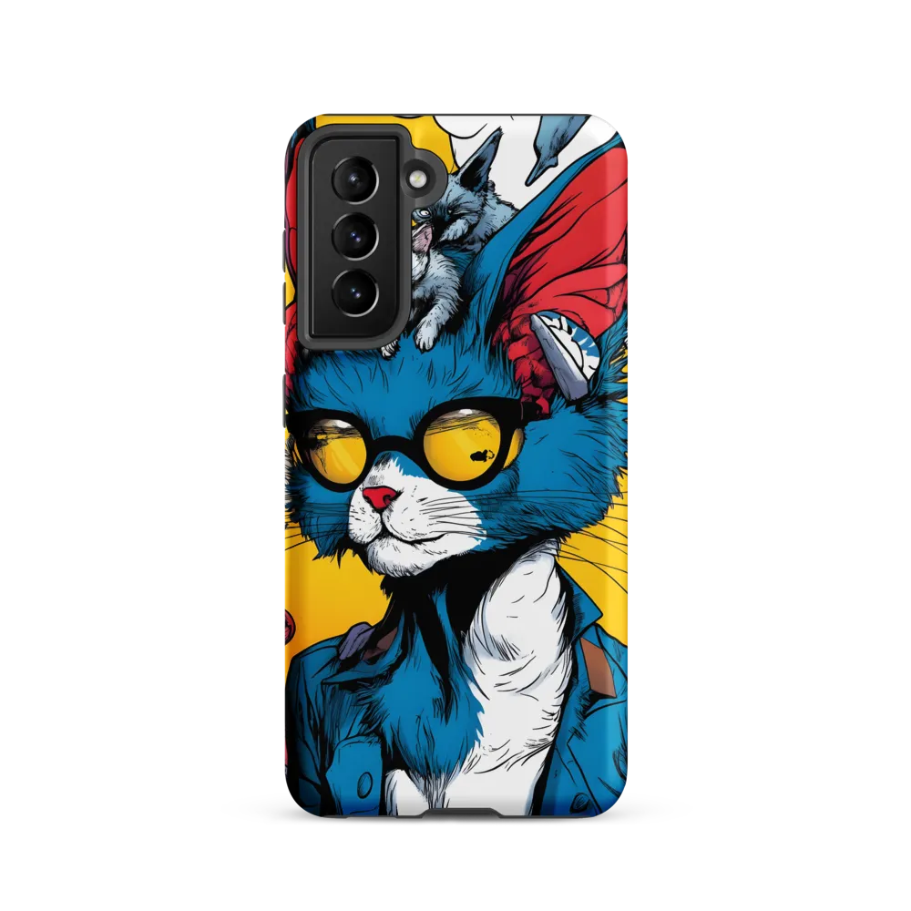 Whimsical Feline Coolness