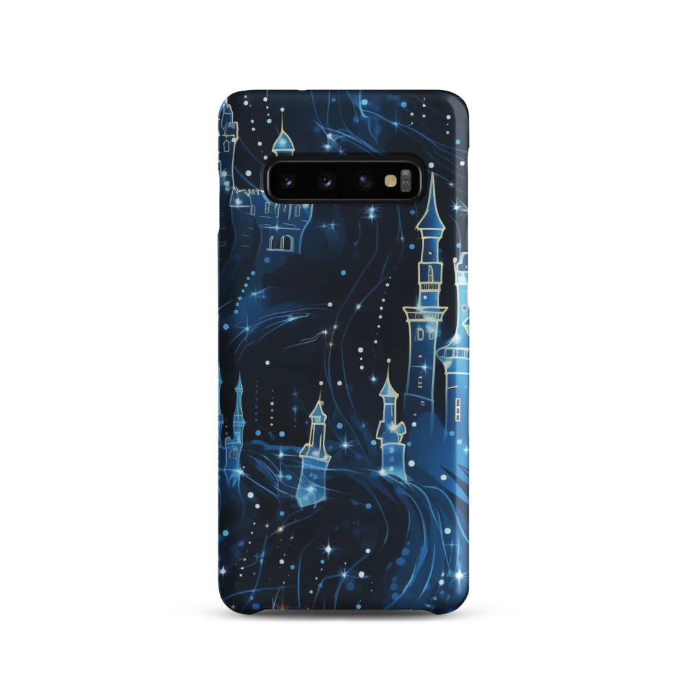 Dreamy Castles in a Starry Sky | Phone Case |  S10 | Snap Case | Matte