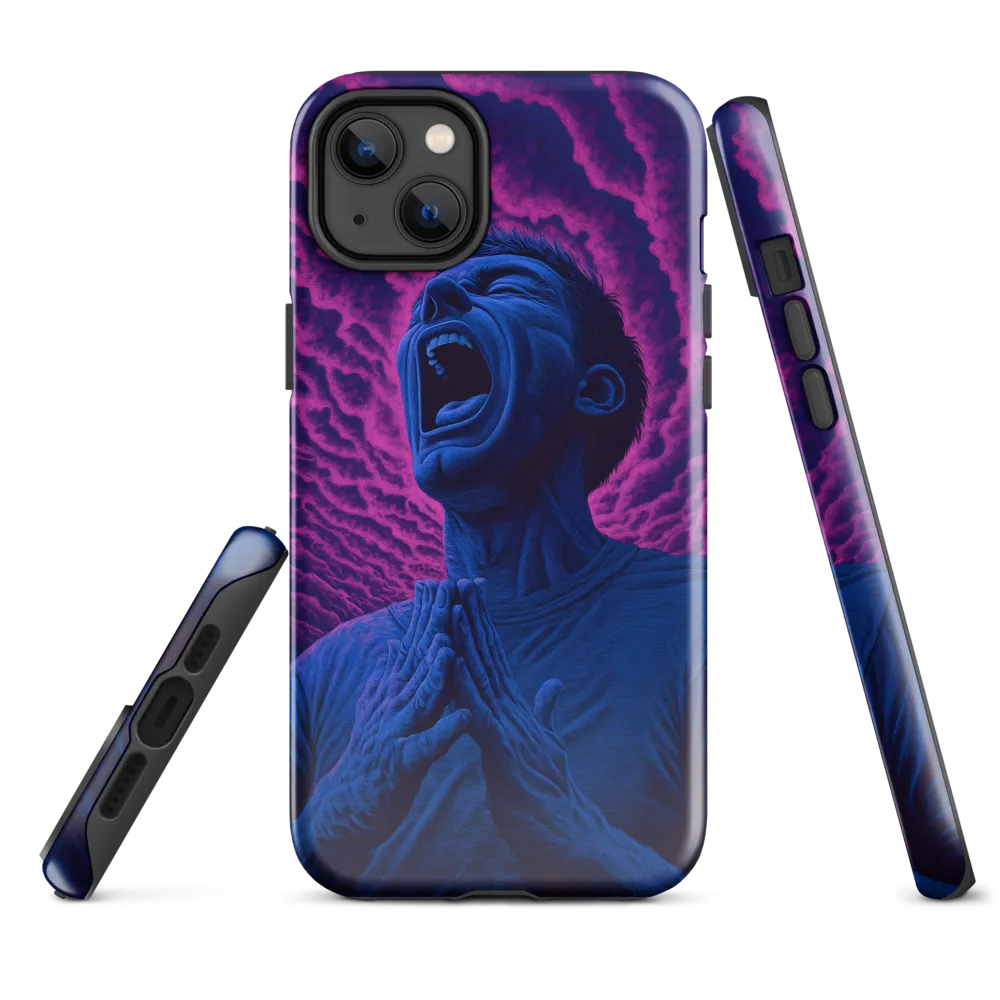 Screams of the Soul | Phone Case |  14 Plus | Tough Case | Glossy