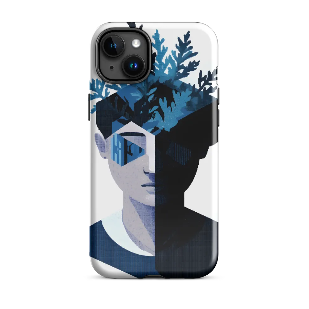 Nature's Reflection in a Surreal Portrait