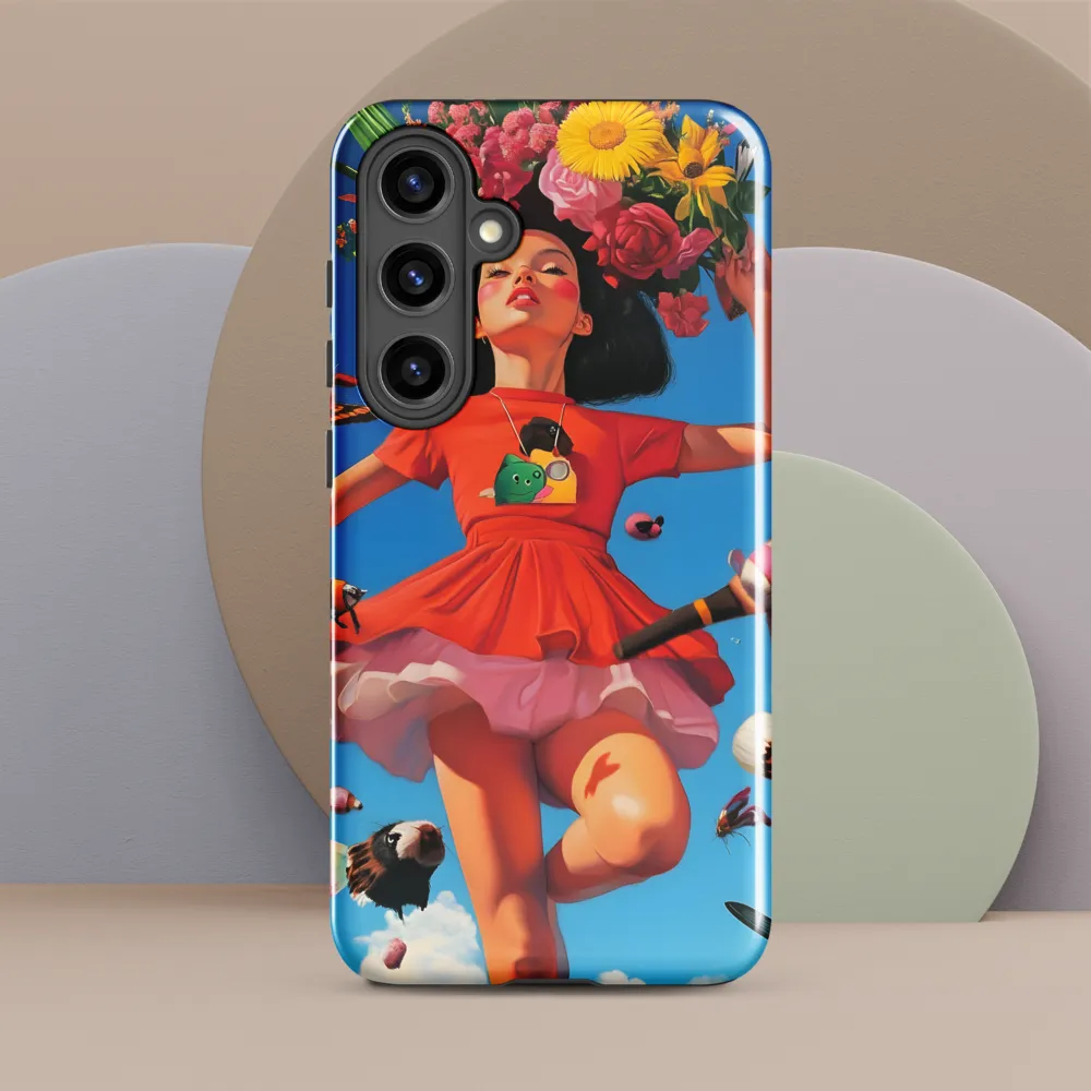 Joyful Whimsy | Phone Case |  S24 Plus | Tough Case | Glossy