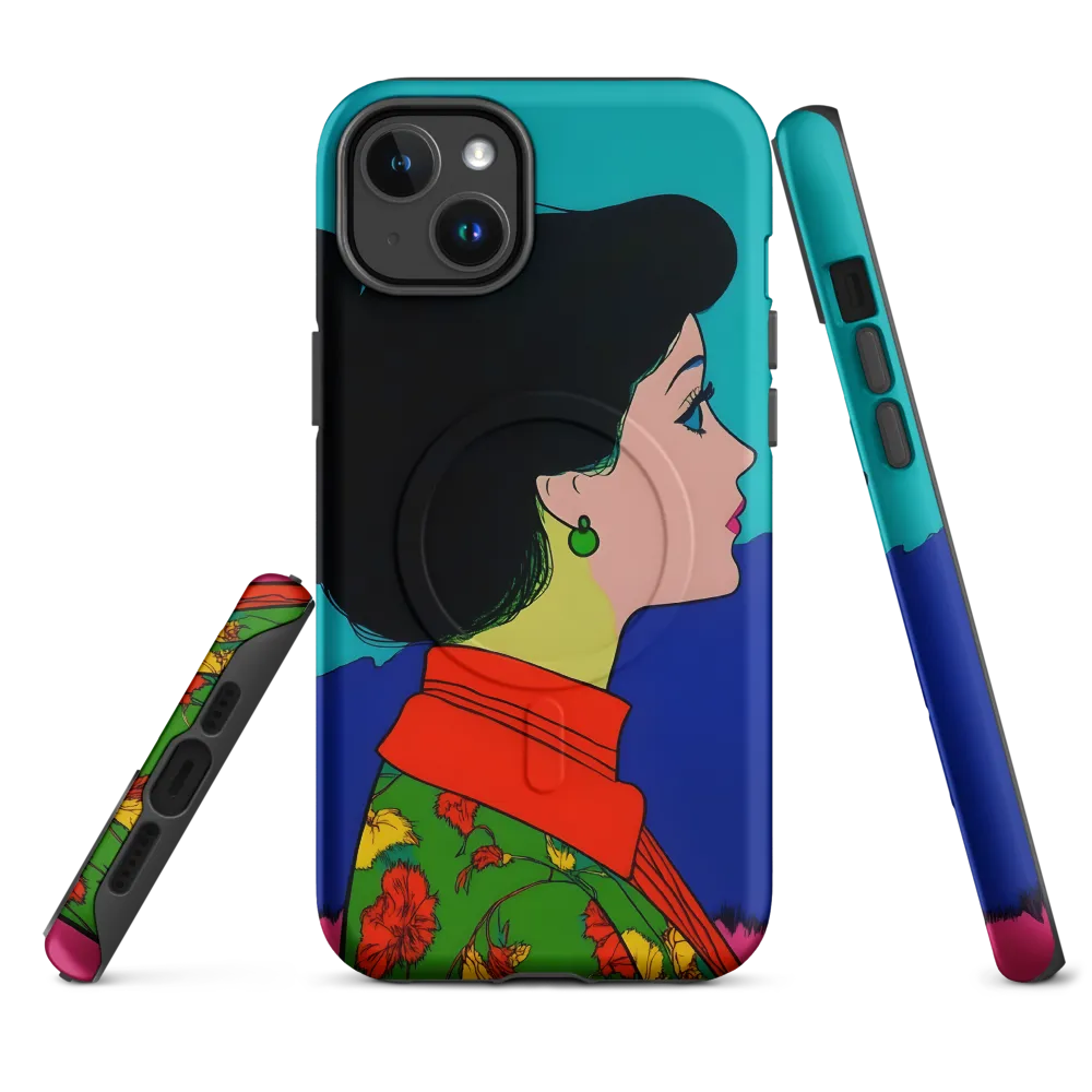 Whispers of Color: A Pop Art Portrait