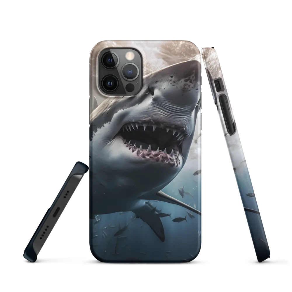 The Apex Predator: An Underwater Encounter | Phone Case |  12 Pro | Snap Case | Matte